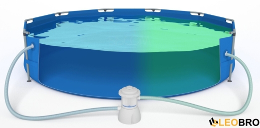 Басейн каркасний Avenli 305х76см 16в1 (682) - 6