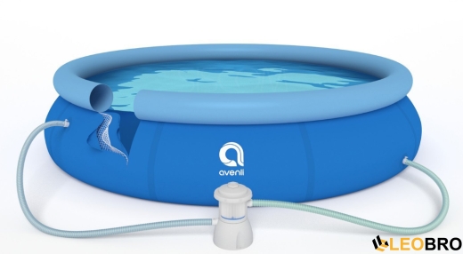 Басейн надувний Avenli 305х76см 14в1 (684) - 4