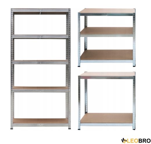 Стеллаж FunFit 150 х 75 х 30 см (3266) - 2