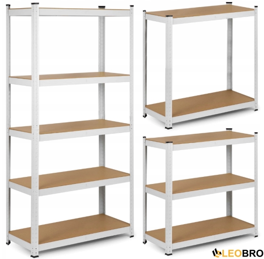 Стелаж Humberg White 180 х 90 х 30 см (HR-844) - 1