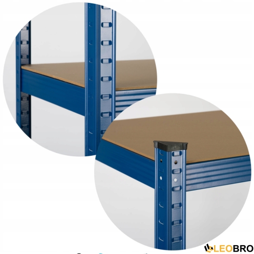 Стелаж Humberg Blue 180 x 90 x 40 см (HR-848) - 5