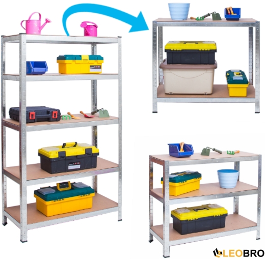 Стелаж Humberg 150 х 75 х 30 см (HR-840) - 3