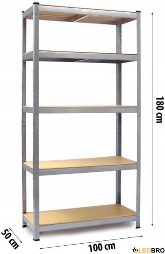 Стелаж Humberg 180 х 100 х 50 см (HR-849) - 2