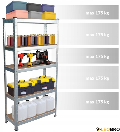 Стелаж Humberg 180 х 100 х 50 см (HR-849) - 3