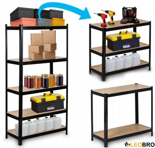 Стелаж Humberg 180 x 90 x 40 см (HR-813) - 4