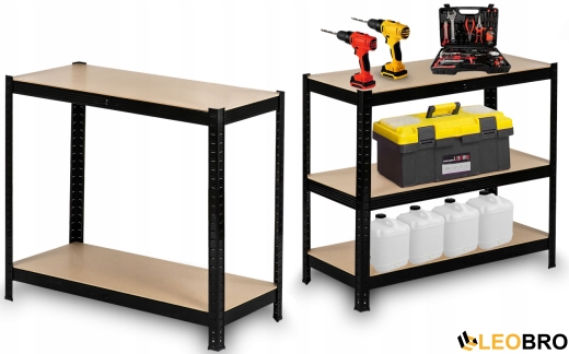 Стелаж Humberg Black 150 х 75 х 30 см (HR-811) - 7