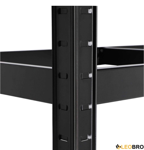 Стелаж FunFit 150 х 75 х 30 см Black (3780) - 7