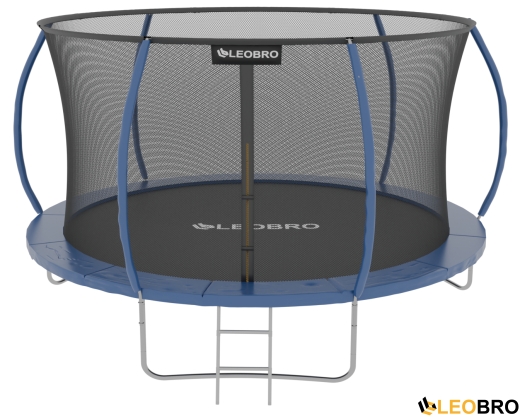 Батут із внутрішньою захисною сіткою 312 см LEOBRO Premium Pro 10FT BLUE - 7