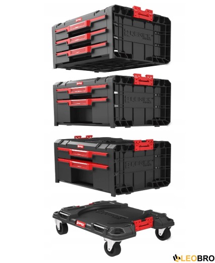 Набор ящиков для инструментов Qbrick System PRO Drawer Workshop Set 1 (5901238258117) - 4