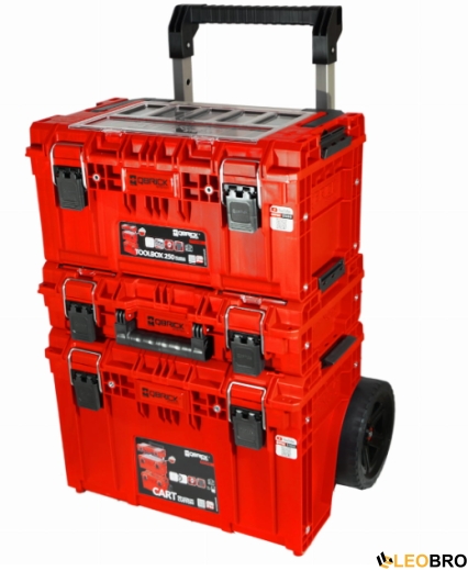 Набір ящиків для інструментів Qbrick System PRIME SET 2 RED Ultra HD (5901238257981) - 1