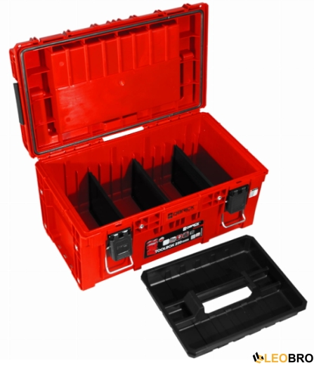Набір ящиків для інструментів Qbrick System PRIME SET 2 RED Ultra HD (5901238257981) - 6