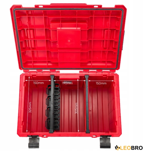 Ящик для інструментів Qbrick System ONE Ultra HD RED 350 2.0 VARIO (5901238256670) - 5