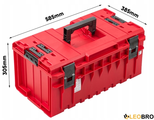 Ящик для інструментів Qbrick System ONE Ultra HD RED 350 2.0 VARIO (5901238256670) - 7