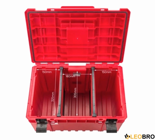 Ящик для інструментів Qbrick System ONE Ultra HD RED 450 2.0 VARIO (5901238256687) - 3