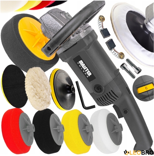 Машинка полірувальна MAJSTER POLSKA MP0441 2,6KW + 4 губки - 1