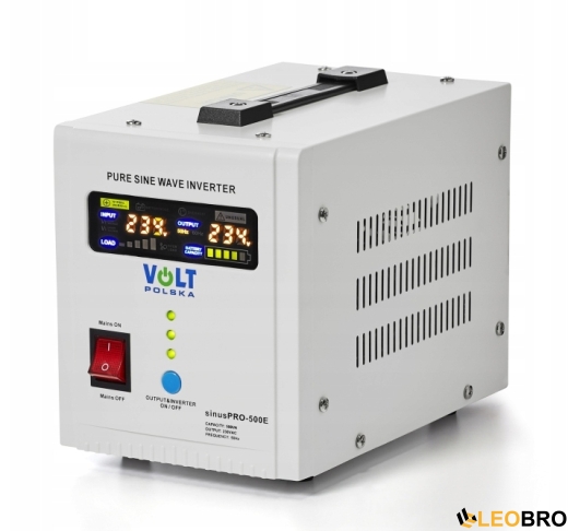 Гибридный ИБП/инвертор Volt Polska SINUS PRO 500 E 12/230V 350/500W (3SP050012E) - 1