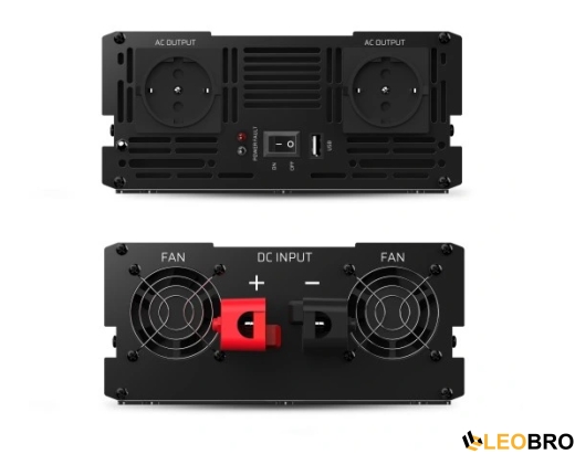 Автомобільний інвертор Green Cell 24V на 230V 3000W/6000W (INV27) - 3