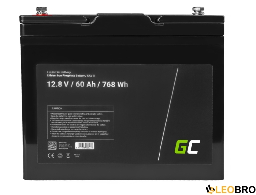 Акумулятор 60Ah 12.8V LiFePO4 Green Cell (CAV11) - 2