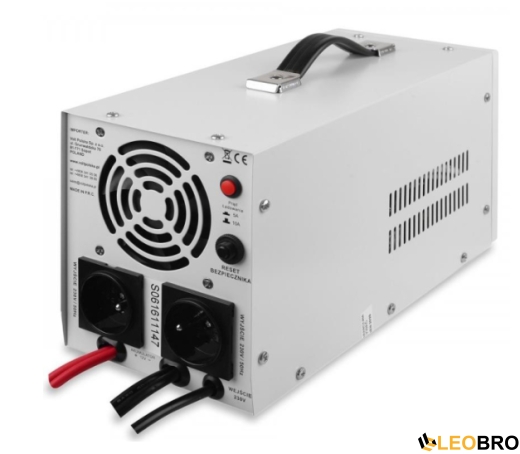 Гібридний ДБЖ/інвертор Volt Polska SINUS PRO 1000 E 12/230V 700/1000W (3SP091012E) - 2