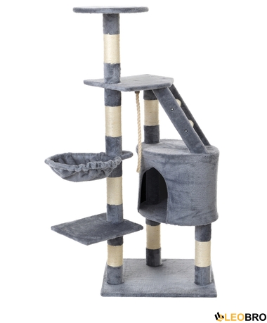 Когтеточка пятиуровневая FunFit home&office (Синяя) (1606) - 1