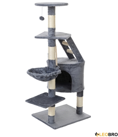 Когтеточка пятиуровневая FunFit home&office (Синяя) (1606) - 2