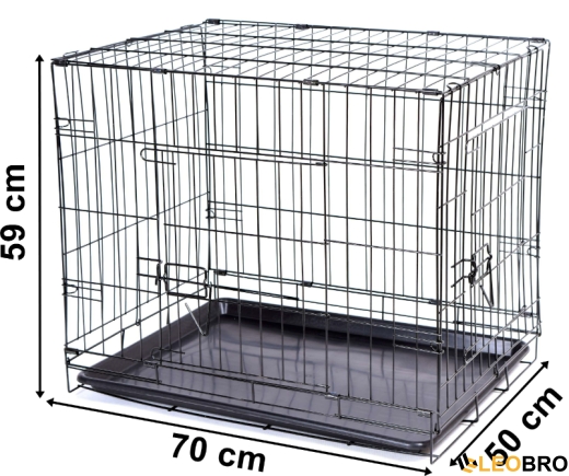 Клітина для тварин Gockowiak 70 x 50 x 59 см (5902340315033) - 7
