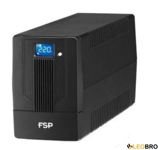 Бесперебойник/ИБП FSP iFP 1500 (1500VA/900W, 2x розетки/IEC, LCD) - 1