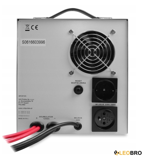 Гибридный ИБП/инвертор Volt Polska SINUS PRO 2000 E 12/230V 1250/2000W (3SP092012E) - 3