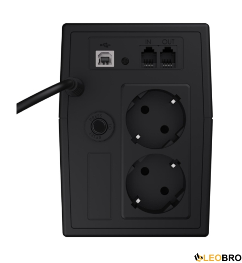 Бесперебойник/ИБП Green Cell UPS 800VA/480W (UPS02) - 2