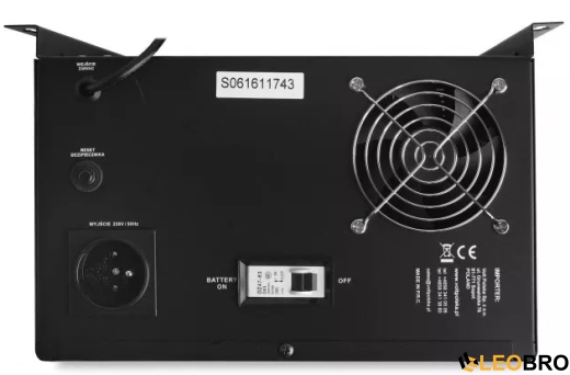 Бесперебойник/ИБП VOLT SINUS UPS 500 300/500W + AKU 40Ah (3SR500WA40) - 4