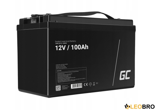 Гібридний ДБЖ/інвертор Volt Polska SINUS PRO 1000E + Акумулятор Green Cell AGM VRLA 100Ah 12V - 2