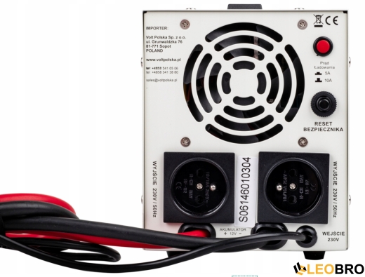 Гибридный ИБП/инвертор Volt Polska SINUS PRO 500E + Аккумулятор AGM Volt 12V 100Ah - 3