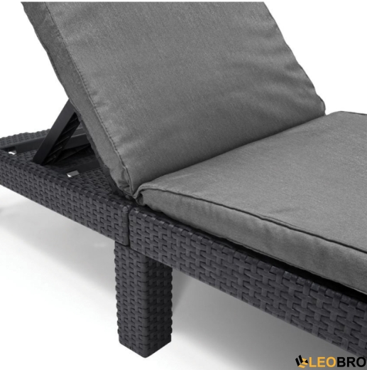 Шезлонг Keter DAYTONA DELUXE (Графіт) (3179) - 4