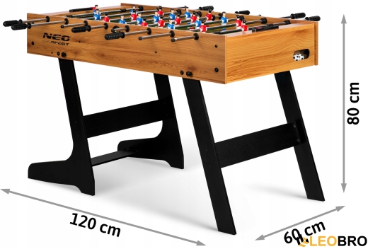 Футбольний стіл Neo-Sport NS-803 (180301) - 6