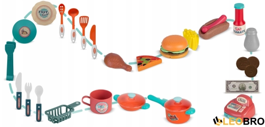 Ігрова дитяча кухня на колесах Ricokids (773000) - 2