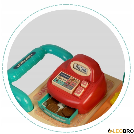 Ігрова дитяча кухня на колесах Ricokids (773000) - 3