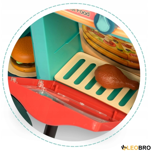 Игровая детская кухня на колесах Ricokids (773000) - 4