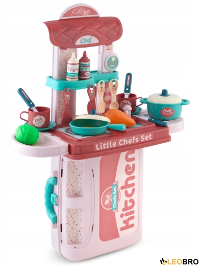 Ігрова дитяча кухня Ricokids Рожева (772900) - 2