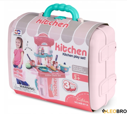 Ігрова дитяча кухня Ricokids Рожева (772900) - 4