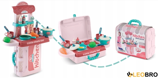 Ігрова дитяча кухня Ricokids Рожева (772900) - 5