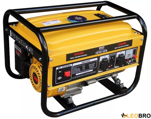 Бензиновий генератор Volt Polska HEXА-GEN 3500W 230V (6GEN3500A1) - 3