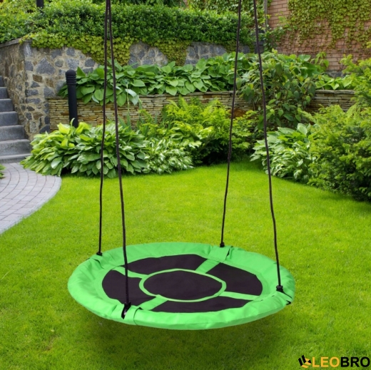 Гойдалка гніздо ROMEK 100см (Салатова) (5902340317112) - 2