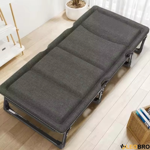 Розкладне ліжко (розкладачка) LEOBRO Темно-сіре - 2