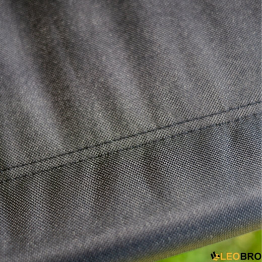 Гойдалка LEOBRO чорного кольору з подушками на 3 особи - 4