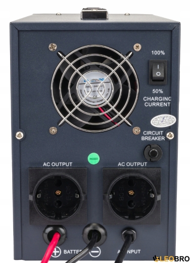 Гибридный ИБП/Инвертор Powermat 500 VA 12/230V 400W/500VA (PM-UPS-500MP) - 3