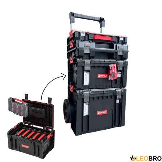 Набір інструментальних ящиків Qbrick System PRO Set 3 2.0 + 5 x PRO Organizer - 1