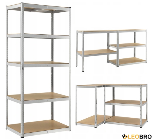 Стеллаж FunFit 180 х 90 х 40 см (3781) - 1