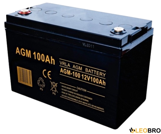 Аварійний комплект Volt Polska SINUS PRO 2000 E 12/230V 1250/2000W + Акумулятор VOLT AGM VRLA 100Ah 12V - 2