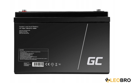 Комплект Volt Polska SINUS PRO 800 W 12/230V 500/800W + Акумулятор Green Cell AGM VRLA 100Ah 12V - 5