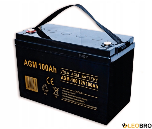 Комплект Volt Polska SINUS PRO 800 W 12/230V 500/800W + Акумулятор VOLT AGM VRLA 100Ah 12V - 6